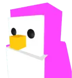 Aspectos de pingüino Knockout morado neón