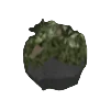 Geoda cubierta de musgo AByss