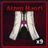 Accesorios de pieza de marinero Aizen Haori