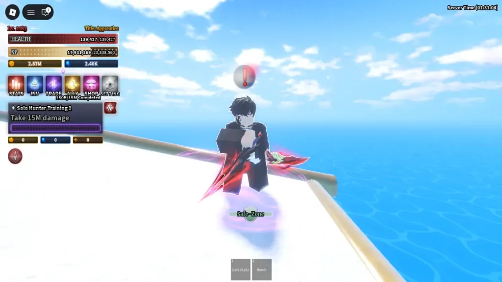 Marinero Pieza Monarca de las Sombras NPC