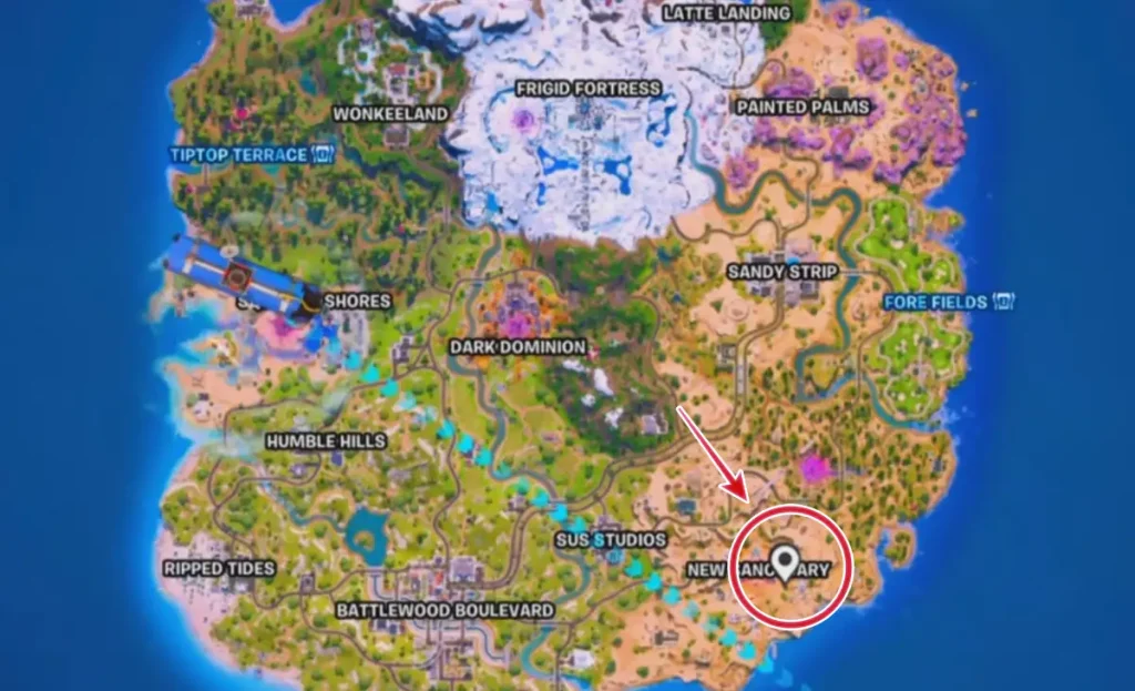 Rifle Rift de la Fundación Fortnite
