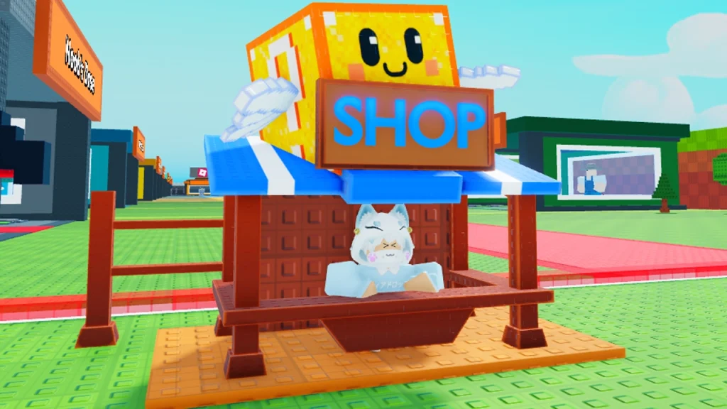La tienda del bloque de la suerte