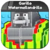 Gorillo Watermelondrillo Sé un bloque afortunado Brainrots
