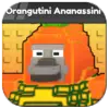 Orangutini Ananassini Be a Lucky bloquea la pudrición cerebral