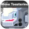 Rhino Toasterino Sé un bloque afortunado Brainrots