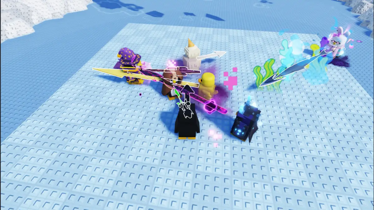 Todas las flechas en Knockout